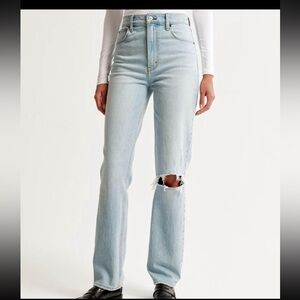Abercrombie & Fitch 90s curve love jeans